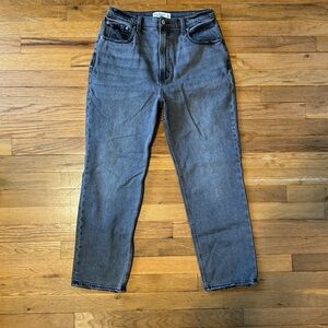 Abercrombie & Fitch The Ankle Straight Ultra High Rise Size 30